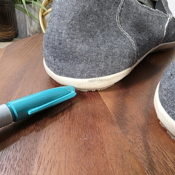 Sanuk Men’s Rounder Hobo Slip-On Loafers in Charcoal Gray Canvas Size 13 main image 9